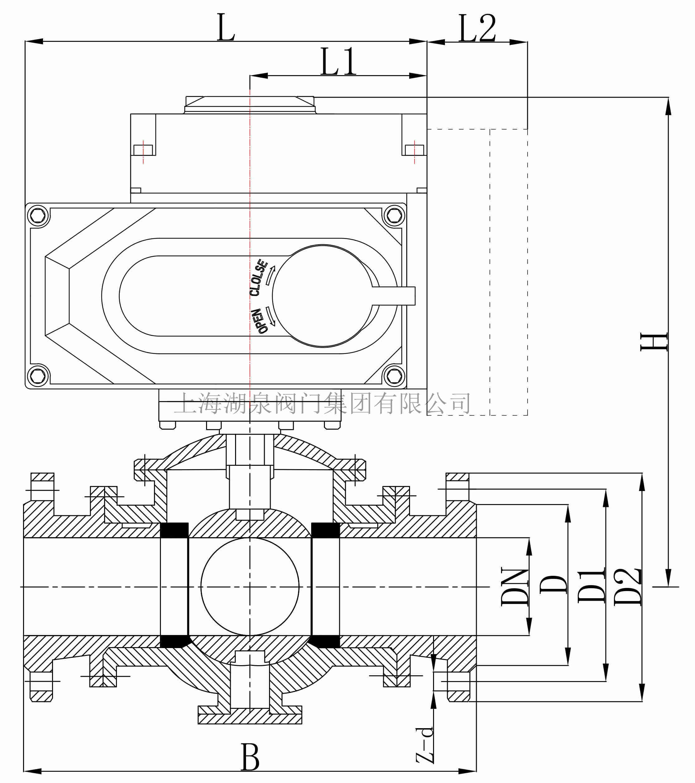 dn200开关型电动球阀报价